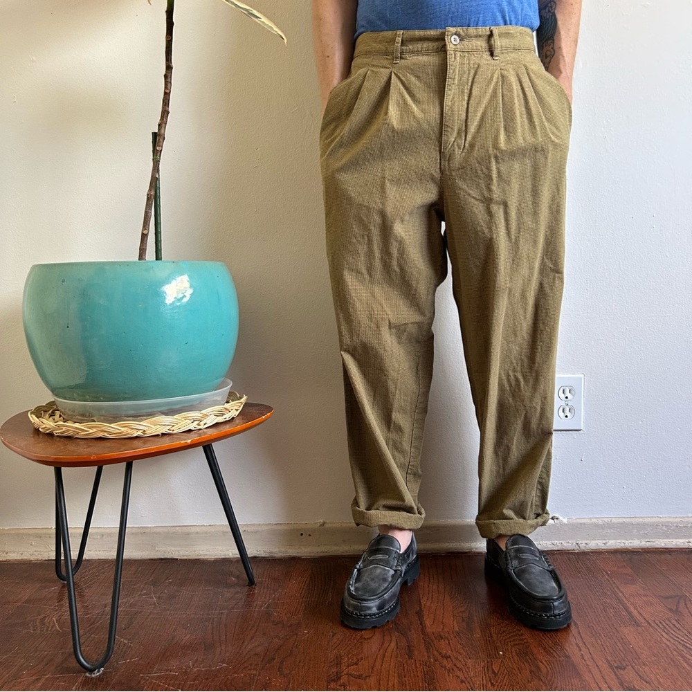 Vintage GAP Micro-Check Trousers